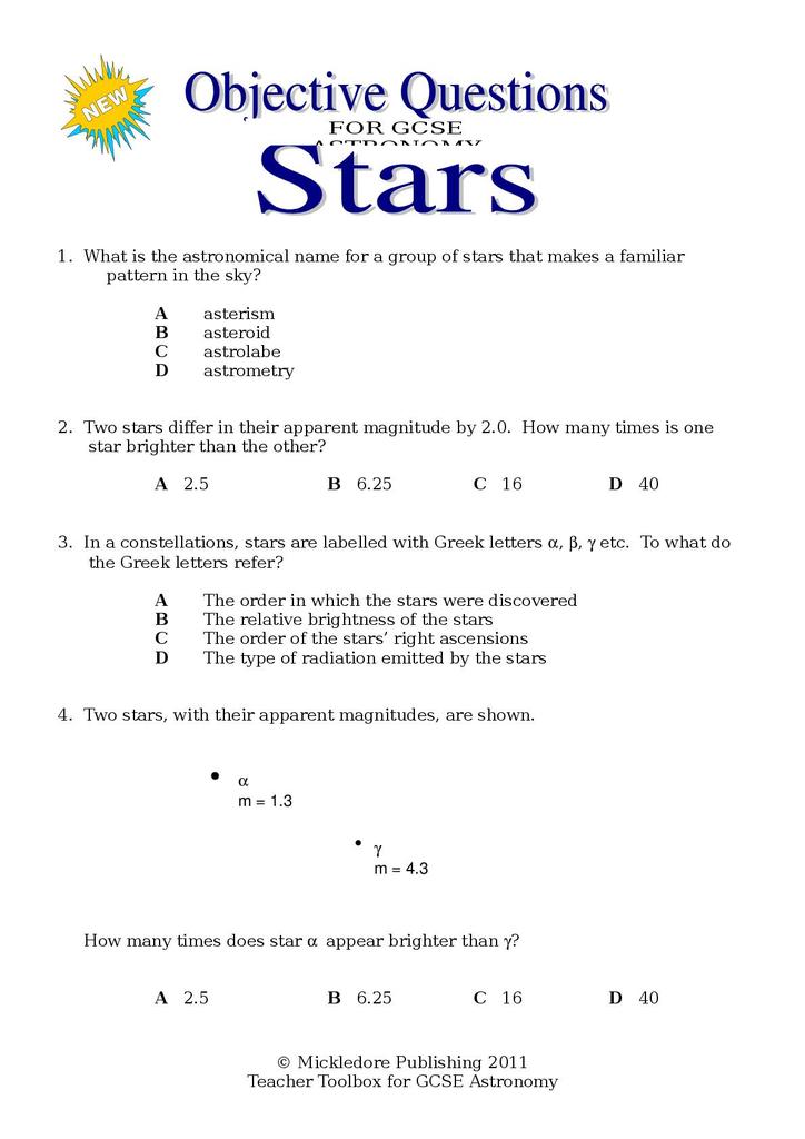 objective-questions-stem